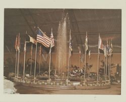 Cavalcade to America display at the Hall Flowers at the Sonoma County Fair, Santa Rosa, California, 1964