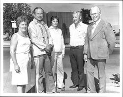 Group at dedication of Sebastopol Library