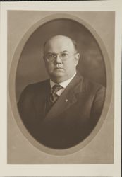 Portrait of Eugene G. Bronson, city councilman