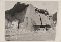 Earthquake damage to Sullivan's Livery, Sebastopol
