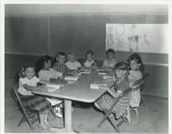 Sebastopol school children at Pinecrest Elementary School, 1968