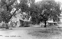 View of Cotati, California