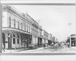 Business street, Petaluma, California