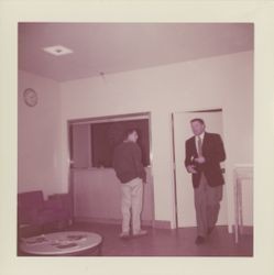 Interior views of Hillcrest Hospital, Petaluma, California, February 16, 1957