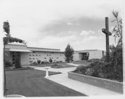 Buildings at Santa Rosa Memorial Park, Santa Rosa, California, 1962