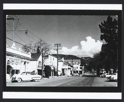 View of First Street West, Sonoma