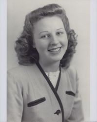 Portrait of a female member of the Remy family, Sonoma County, California, in the 1960s