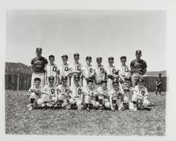 Dodgers, a Rincon Valley Little League team, Santa Rosa, California, 1962