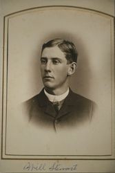 Portrait of William A. Stewart, Petaluma, California, about 1892