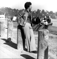 Mattei Brothers men's and women's fashions modeled along the Sausalito waterfront