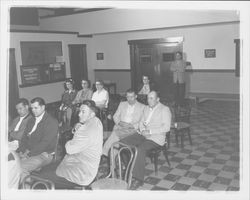 Meeting of the Butcher's Union, Santa Rosa, California, 1957