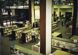 Views of the reading room after remodeling