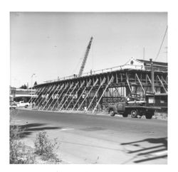 Construction of the Crocker-Anglo National Bank, Petaluma, California, 1961