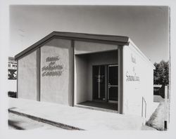 Forestville branch of the Bank of Sonoma County, Forestville, California, 1962