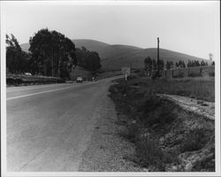 Intersection of Highway 1 and Bodega Highway, looking southeast