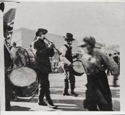 NSGW Drum Corps celebrating end of World War I