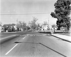 Intersection of E Street and College Avenue