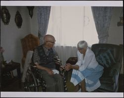 John Jay Callison and Eva Callison, Sonoma County, California, 1980s