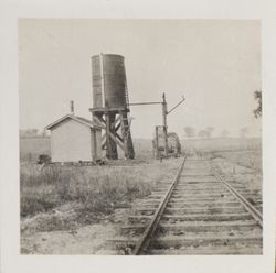 Railroad water tank outside Sebastopol