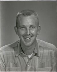 Portrait of William C. Gibbe, Petaluma, California during the 1980s