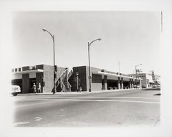Parking garage at Ross and B Streets, Santa Rosa, California, 1964