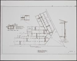 Architectural plan, Cotati School, Cotati, California, May 31, 1921