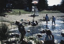 Swimming at Spring Lake