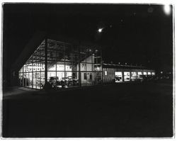 G.K. Hardt Edsel show room, Santa Rosa, California, 1957