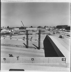 Beginning construction on Santa Rosa Plaza, Santa Rosa, California, 1981