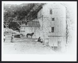 Old Grist Mill on Sulphur Creek, near Cloverdale, Calif