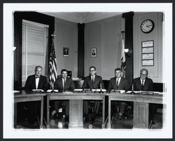 Santa Rosa City Council, Santa Rosa , California, 1963