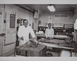 Interior of the Frozen Fresh Food Company, Petaluma, California, photographed between 1965 and 1970