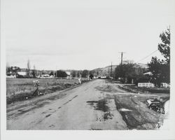 Looking north on Hardies Lane from 2694 Hardies