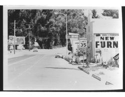 Petaluma Boulevard South, Petaluma, California, 1974