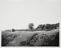 View of seaward side of Fort Ross