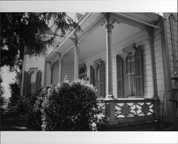 Exterior and outbuildings of The Gables, 4257 Petaluma Hill Road, south of Santa Rosa, California, September 1983