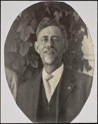 Portrait of Edward William Mervyn Evans, photographed between 1900 and 1910