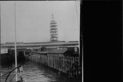 Ferry Building under construction, San Francisco, California, approximately 1900