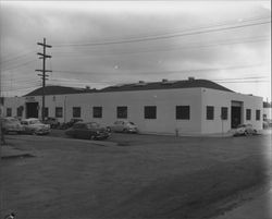 Corner of Second and C Streets, Petaluma, California, 1950