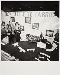 Fleece exhibit at the Sonoma County Fair, Santa Rosa, California