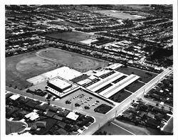 Aerial view of Herbert Slater Junior High School