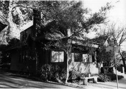 Front and left side of the John C. "Hoke" Smith House located at 714 Mendocino Avenue, Santa Rosa, California, May 5, 1996