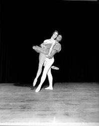 Ronald Trank and Deborah Schweitert, ballet dancers