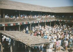 Spanish wedding at the Petaluma Adobe, Petaluma, California, August 11, 1991