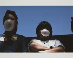 Bubblegum competition at the Sonoma County Fair, Santa Rosa, California