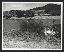 Russian River beach near Healdsburg