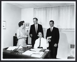 Members of Sonoma County Medical Society, Santa Rosa, California, 1962