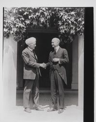 Luther Burbank with Judge Benjamin Lindsey of Denver