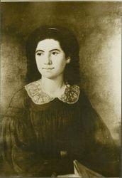 Portrait of Benicia Carrillo de Vallejo, San Diego, California(?), about 1830