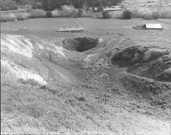 Remains of Roblar Gold Mine and surrounding area., Petaluma, California, 1967